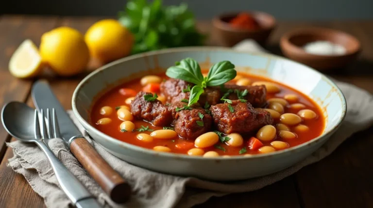 Hearty Tuscan White Bean Soup