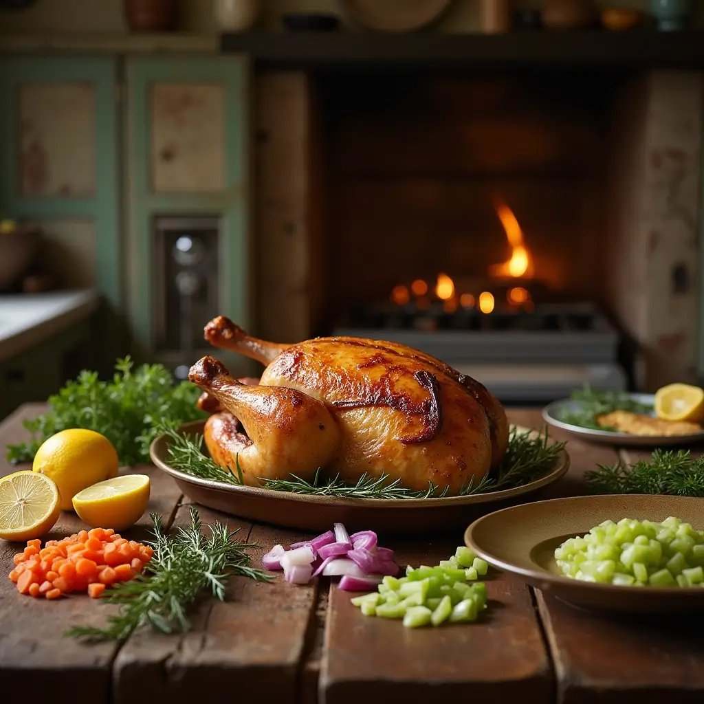 Prairie Roast Chicken Recipe