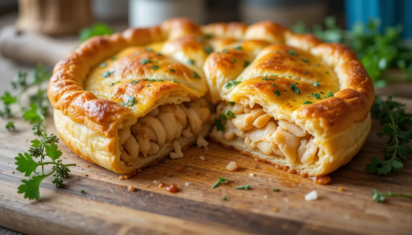 chicken and cheese jalousie recipe